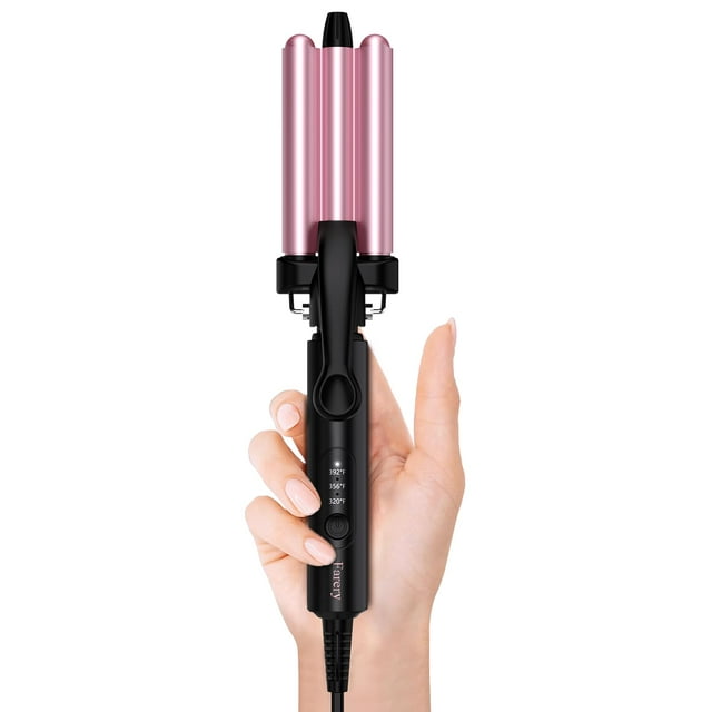 Engarzadora de pelo FARERY Mini Hair Waver, 3 temperaturas, 1/2 pulgadas