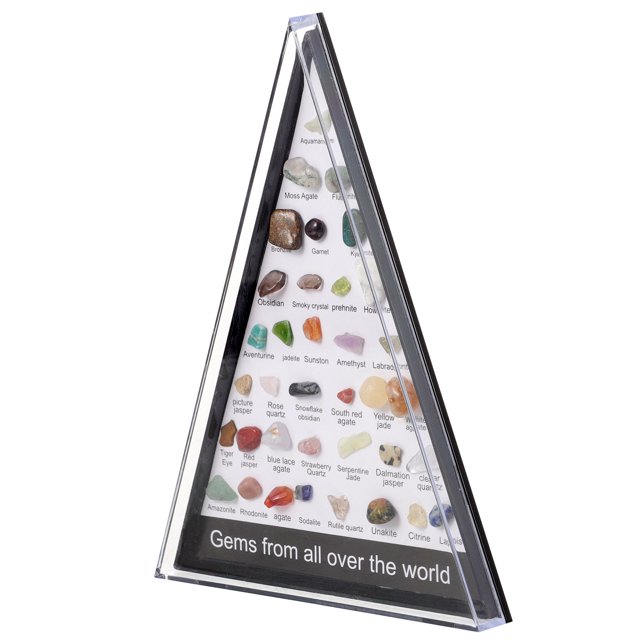 FENGGUIQU 1Jgo De Piedra Mineral Natural Multicolor Para Decorar Mesas Y Escritorios