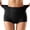 Black-1, variant on Lace Shapewear for Women Full Coverage Soft High Waist Shaping Briefs Plus Size Breathable Tummy Control Panties
