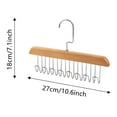 thumbnail image 2 of TIELUTT AntiSlip MultiHook Coat Rack AntiSlip MultiHook Coat Rack Storage Containers for Clothes with Drawers Zippe Storage Closer Storage Containers Organizer for Clothes Storage Organizers for Clot, 2 of 3