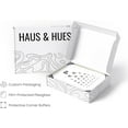 thumbnail image 4 of HAUS AND HUES Funny Bathroom Signs for Home Decor, Funny Bathroom Decor, Funny Bathroom Wall Art, Bathroom Art, Funny Bathroom Decor, Bathroom Eye Exam (Framed Beige 24x36), 4 of 6