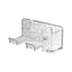 thumbnail image 2 of Soporte de Pared para Secador de Pelo de Baño, Multifuncional, Grueso, Sin Taladro, Ahorra Espacio y Cuenta con Cubo de Almacenamiento., 2 of 6