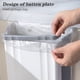 thumbnail image 5 of Cubo de basura de cocina colgante plegable Aimkeoulee 9L (gris), 5 of 7