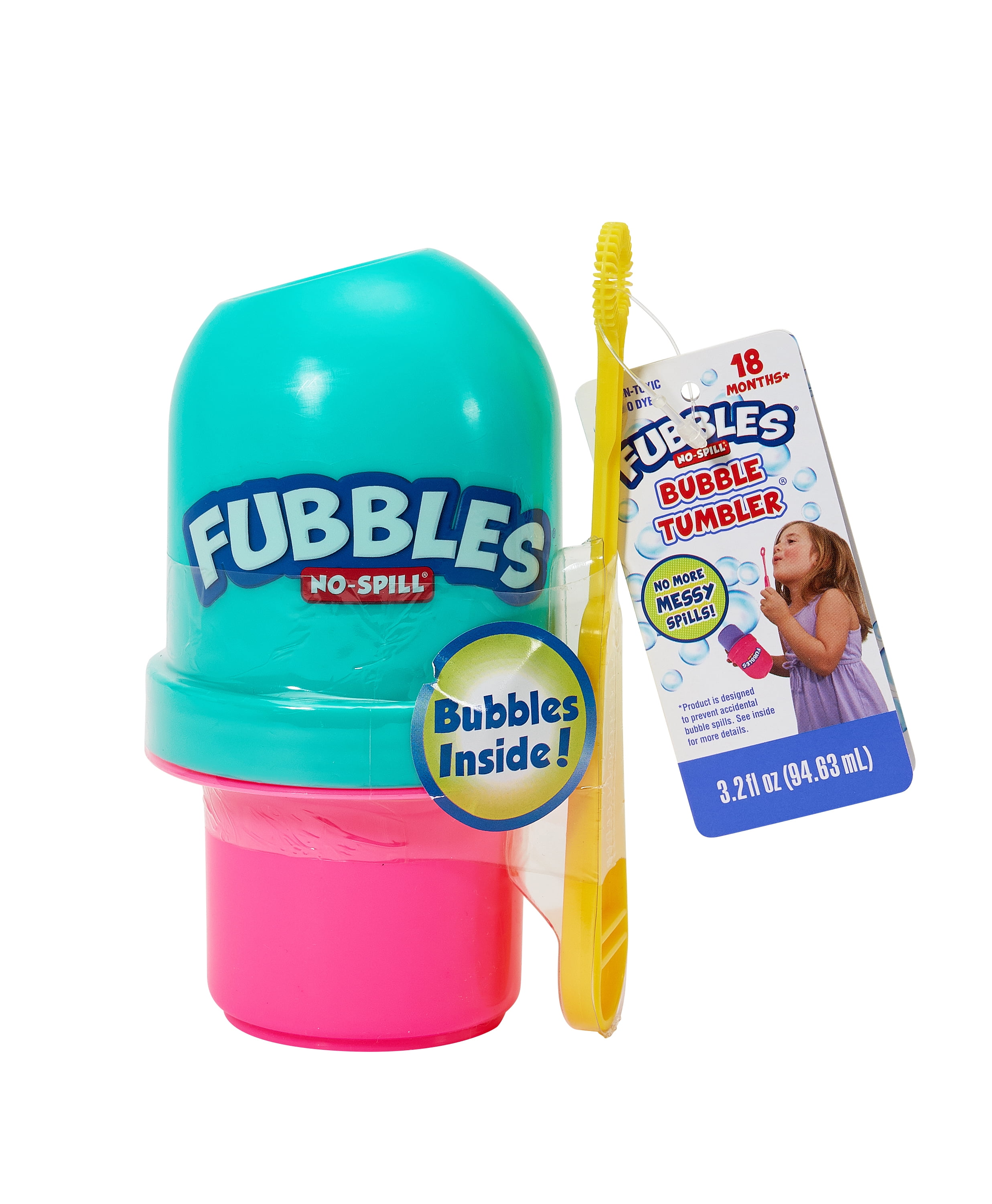 Little Kids Inc. Fubbles No-Spill Bubble Tumbler. Ages 3 & up