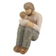 thumbnail image 2 of Sculpted Figurine, Easy To Clean Durable Odorless Father And Son Statue  For Tabletop, 2 of 8