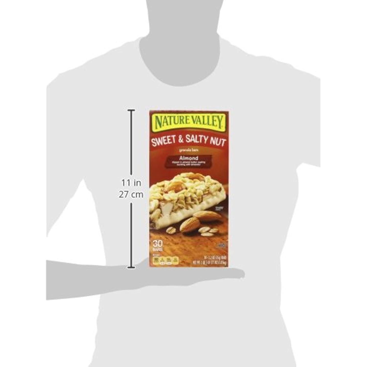 Nature Valley Almond Sweet and Salty Nut Granola Bars 1.2 oz. 30 Pack