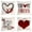 A10, variant on Set of 4 Valentine's Day Throw Pillow Cases Decorative Cushion Covers for Sofa Couch Bedroom,18*18inch