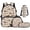 Horse, variant on Jeiento Cute Ladybug School Backpack for Girls Backpack with Lunch Box Pencil Case Water Bottle Holder, 4 Pcs 17 Inch Travel Back Pack Casual Daypack Backpacks for Kids