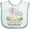 White and Blue, variant on Inktastic I'll Never Forget That My Tia Loves Me Cute Elephants Boys or Girls Baby Bib