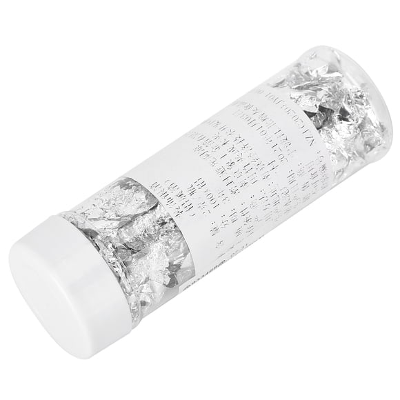 Lámina de plata, 2 g Lámina de plata no comestible Hoja de lámina de plata Copos de lámina de plata Diseño a prueba de futuro