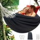 thumbnail image 1 of Fiudx Hamaca de Jardín, Cómoda Cama Colgante de Tela, Diseño Robusto Que Soporta Hasta 300 Kg, Incluye Bolsa de Viaje Portátil, Ideal para Relajarse Al Aire Libre, Ideal para Amantes de La Naturaleza, 1 of 4