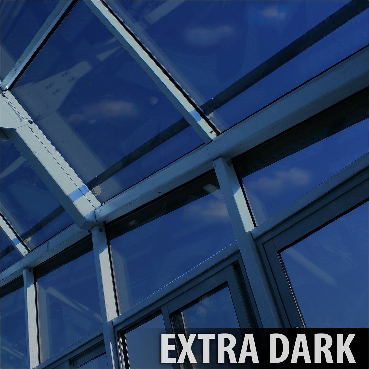 BDF NA20 Daytime Privacy and Sun Control Black (Dark) Window Film 12in X 50ft by BuyDecorativeFilm