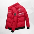 thumbnail image 1 of 2024 nuevo traje de motociclismo informal de moda para exteriores Mercedes Benz, chaqueta cálida y cómoda para exteriores, coche de carreras F1, 1 of 5
