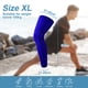 thumbnail image 2 of Hukapapa Running Protectores transpirables-Rodilleras deportivas - Protectores de piernas de baloncesto y fútbol azul, 2 of 6