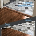 thumbnail image 2 of Art3d 10 FT Self Adhesive Vinyl Floor Transition Strip for Joining Floor Gaps,Carpet Threshold Transition，Cherry, 2 of 7