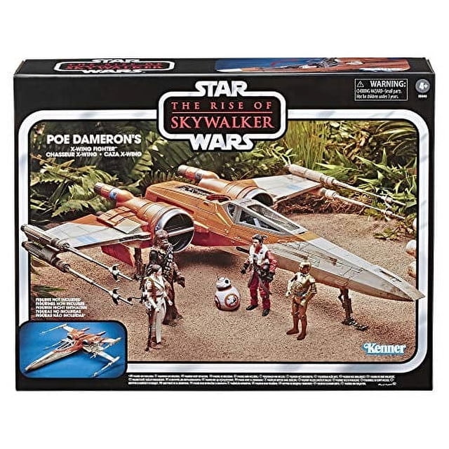 X-Wing vintage de juguete de Star Wars de El ascenso de Skywalker