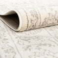 thumbnail image 6 of Rugs.com Charlotte Collection Rug – 5' x 8' Oval Ivory Low-Pile Rug Perfect For Living Rooms, Large Dining Rooms, Open Floorplans, 6 of 9