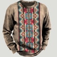 thumbnail image 2 of Gibobby Sudaderas para hombre Sudadera de manga larga con cuello redondo para hombre, para otoño e invierno(A,M), 2 of 3