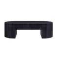 thumbnail image 5 of LiviNest Oval Coffee Table for Small Living Room: 51.18 Inch Compact Table with Hidden Drawer - Space-Saving Modern Design for Apartments & Urban Homes, 5 of 6