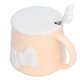 thumbnail image 3 of Taza de cerámica linda, taza de cerámica linda del Bowknot de 400ml taza de regalo de la pareja adaptada para la perfección, 3 of 8