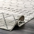 thumbnail image 5 of nuLOOM Zola Geometric Moroccan Area Rug, 9' x 12', Grey, 5 of 5