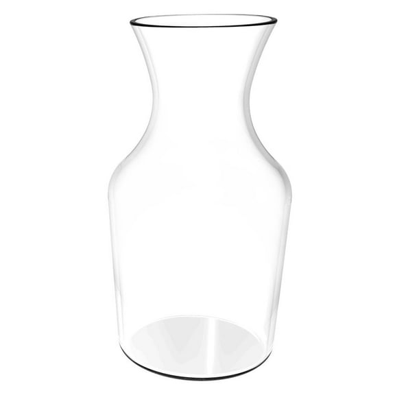 TrueCraftware- 9 oz Wine Decanter Polycarbonate Clear Color- Table Service Wine Carafe Small Decanter Wine Aerator Wine Decanter and Carafe for Wine Dinner Parties Tastings Bars Restaurants