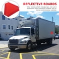 thumbnail image 3 of Slow Moving Vehicle Safety Sign with Reflector Triangle Sign Reflective Board, 3 of 8