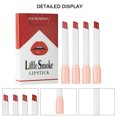 thumbnail image 2 of 4 colores Nude Pink Red Lip Balm Lápiz labial impermeable para mujeres Lápiz labial Regalos, 2 of 3