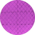 thumbnail image 1 of Ahgly Company Indoor Round Solid Pink Modern Area Rugs, 5' Round, 1 of 4