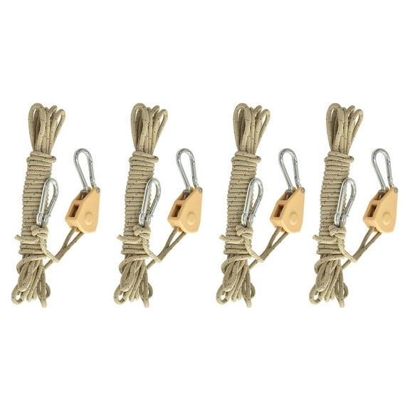Adjustable Growth Lights, Ratchet Rope Hanger, 16 Feet Ratchet Rope Hanger Rope