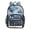 Ocean Dolphin, variant on Clear Backpack Heavy Duty PVC Transparent Backpack for College Workplace, Patriotic Sailboat Pattern
