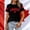 Black, variant on Canada Shirt for Women Canada Day Shirt Long Sleeves Crew Neck Maple Leaf Flag Graphic Printed T shirt for Women (Red XL)