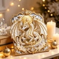 thumbnail image 2 of 3D Layered Dragon Diamond Kit 10x12in, Round Drill Canvas Wall Art, Christmas Decoration Indoor Wall Ornament Home Tabletop Decor, 2 of 7