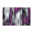 thumbnail image 2 of Flash Furniture Rylan Rectangular Contemporary Grey, Purple Area Rug, 2' x 3', 2 of 5