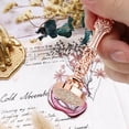 thumbnail image 2 of 1、Cree un sello de cera único en sobres, cartas de invitación, paquetes de regalo, documentos importantes, etc. 2、El sello no solo protege el contenido de la carta, sino que también representa el, 2 of 10