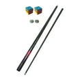 thumbnail image 4 of DimyFew Pool Cue Billiard Cue Stick Carbon Fiber 57" 1/2 Split Snooker Cue Billiard Pool Black, 4 of 9