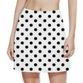 thumbnail image 6 of fnnxnal Infant Skort, Black Polka Dot, 2T - Stretchy with Built-in Shorts, Active Play & Daily Wear, Soft & Wrinkle Resistant, 6 of 6