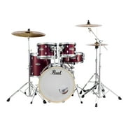 Pearl EXX725SC760 Export EXX Series 5-Piece Drumset w/ 22" Bass Drum & Hardware - Burgundy