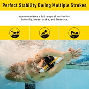 FINIS Original Swimmers Snorkel - High-Quality Center-Mount Snorkel Set for Swimming Laps & Training - Snorkel Gear with Adjustable Fit, Silicone Mouthpiece, and Purge Valve - Junior Size