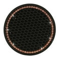thumbnail image 2 of Posavasos de cristal brillante para coche, accesorio para oficina Cristal rosa negro, 2 of 7
