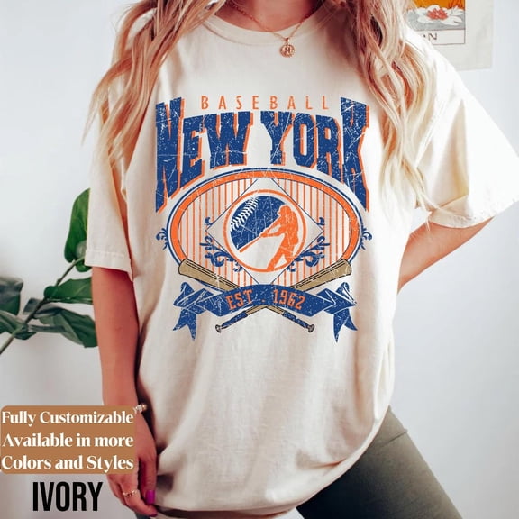 Vintage New York Baseball T-Shirt, New York Baseball shirt Fan Gift