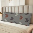 thumbnail image 6 of Lsque Rooster Body Pillow Case Cover,Ultra-Soft Microfiber Bed Pillow Cases 20x54 inches,Elegant Bedding,Breathable Durable Pillow Cover with Envelope Closure, 6 of 8