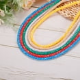 thumbnail image 5 of Unique Bargains 2.5 Yard 6mm Glitter Sequins Rope Sequins Rhinestone Tube Cord for DIY Clothing Jewelry Clear Beige, 5 of 5