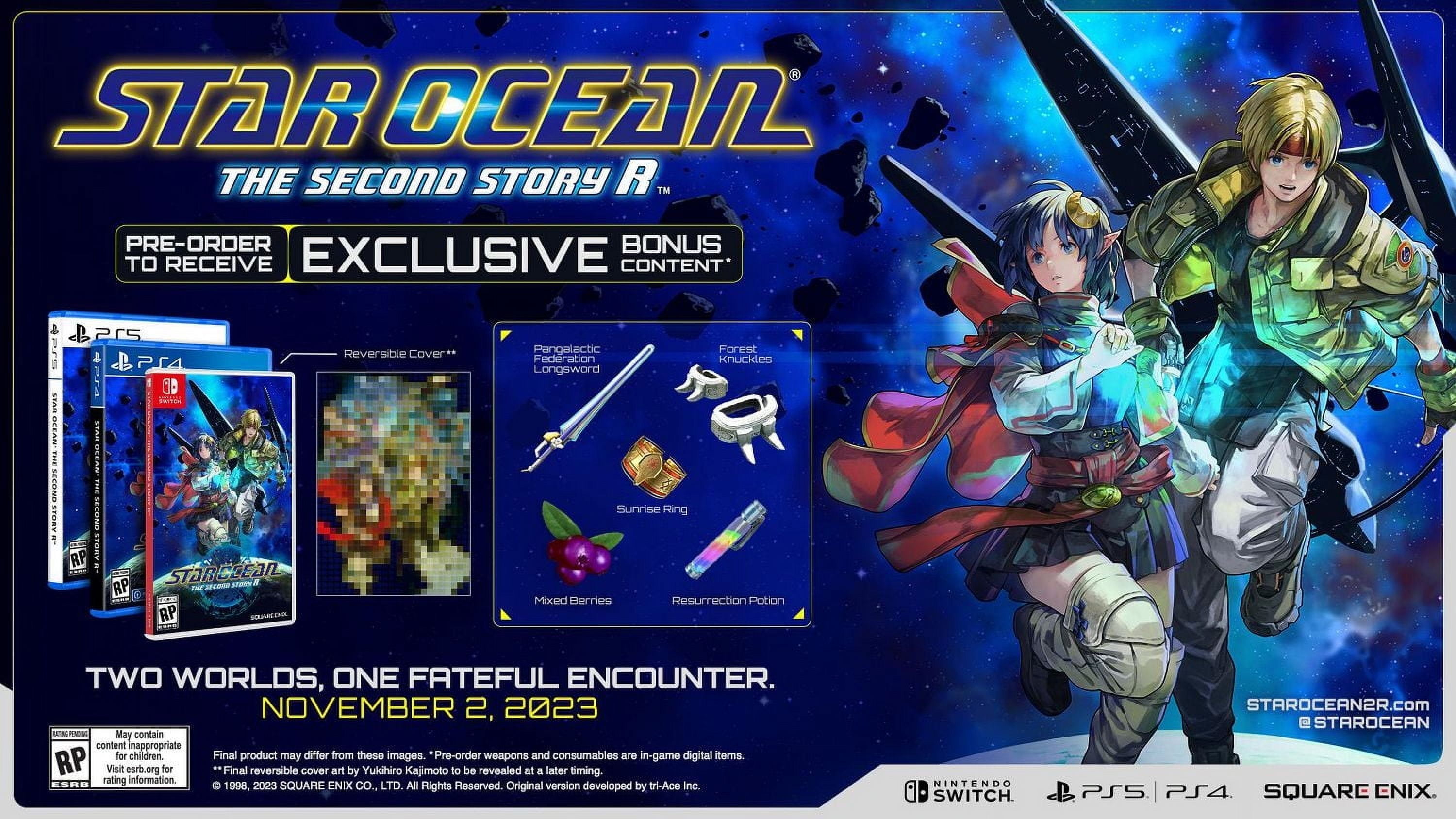 Jeu vidéo STAR OCEAN THE SECOND STORY R pour (Nintendo Switch)