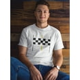 thumbnail image 2 of Finish Line Goal Design Men White T-Shirt, Male x-Large, 2 of 4