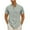 Green, variant on Wyobmus Men's Casual Henley Shirt Short Sleeve Collared Summer Shirts Quick Dry Linen Casual Moisture Wicking Summer Beach Tops Blue