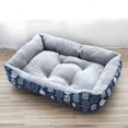 thumbnail image 1 of Camas para perros que se calientan duraderas Casa cálida y acogedora para perros suave Regalos para perros para su mascota - Azul M Colco cama de calentamiento, 1 of 7