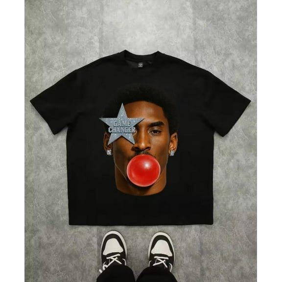 Bryant Bubble Gum Pop Vintage Tee: Boxy Y2K Streetwear Shirt