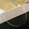 thumbnail image 2 of Transparent Acrylic Board Round Acrylic Sheet Round Circles for DIY Projects, 2 of 6