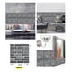 thumbnail image 5 of Pegatinas de pared 3D autoadhesivas para dormitorio, decoración cálida, fondo de pared, papel tapiz, pegatina de ladrillo de espuma, 5 of 5